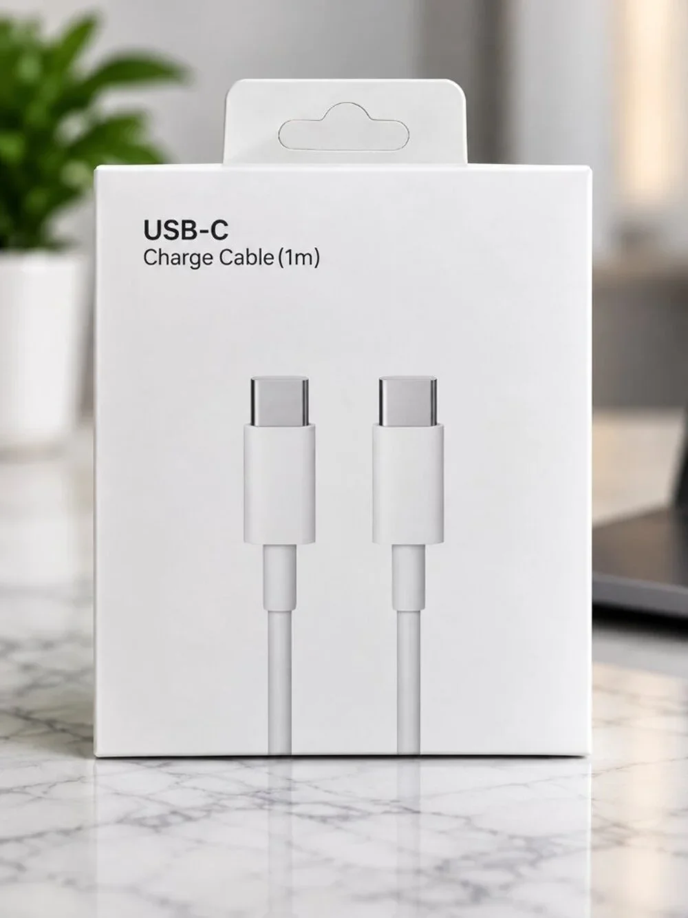 60W USB-C to USB-C Fast Charging Cable – 3 ft